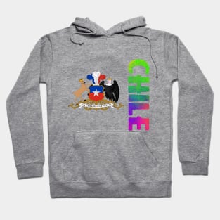 Chile - Chilean Coat of Arms Design Hoodie